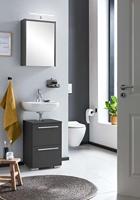 Schildmeyer Onderkast wastafel Carlos (Breedte 40 cm, Antraciet) - thumbnail