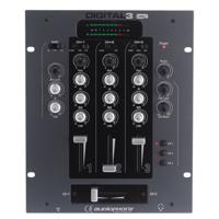 Audiophony DIGITAL-3 compact DJ mixer 3 kanalen met USB - thumbnail
