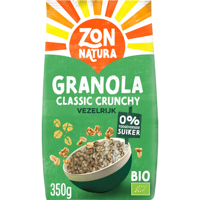 Zonnatura Granola Classic Crunchy Bio 350 g bij Jumbo - thumbnail