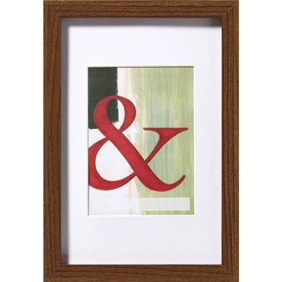 walther+ design EA030N Wissellijst Papierformaat: 20 x 30 cm (b x h x d) 23 x 33 x 3 cm Bruin