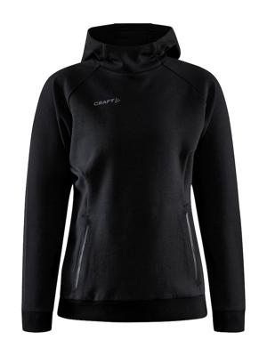 Craft 1910629 Core Soul Hood Sweatshirt W - Black - S Craft 1910629 Core Soul Hood Sweatshirt W - Black - S