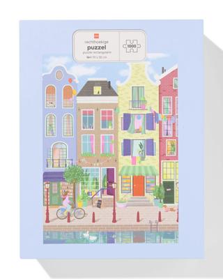 HEMA Legpuzzel 70x50cm 1000 stukjes grachtenpanden