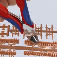 Knipex 77 42 130 77 42 130 Elektronica en fijnmechanica Zijkniptang Zonder facet 130 mm - thumbnail