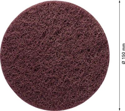 Bosch Accessoires Expert N880 vliesschijf voor excenterschuurmachines 150 mm, middelhard A - 1 stuk(s) - 2608901250