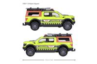 Majorette Ford F-150 Raptor kustwachtauto - thumbnail