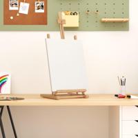 VidaXL Tafelezel 29,5x33x80 cm massief grenenhout - thumbnail