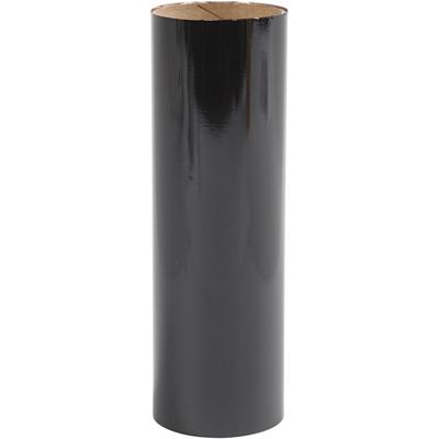 Creativ Company Deco folie, b: 15,5 cm, dikte 0,02 mm, zwart, 50 cm/ 1 rol