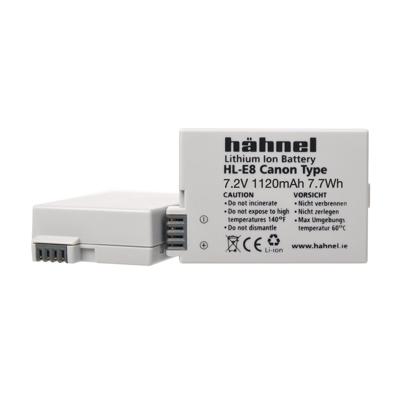 Hähnel Fototechnik HL-E8 Camera-accu Vervangt originele accu LP-E8 7.2 V 1120 mAh
