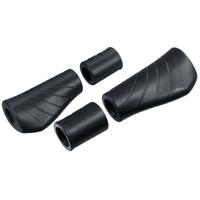 Ergotec set handvatten reno 92+43mm/92+43mm zwart - thumbnail