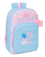 Schoolrugzak BlackFit8 Smile Blauw Roze 30 x 46 x 14 cm - thumbnail