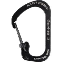 NITE Ize CSL2-01-R6 Karabijn SlideLock Gr. 2 44 mm x 29 mm x 2.5 mm 1 stuk(s) - thumbnail