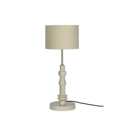 Zuiver Tafellamp 'Totem' 65cm hoog, kleur Beige