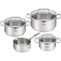 Tefal G719S7 Duetto 4-delige kookset Pan Grijs - thumbnail