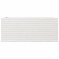 Plantenbak 110x60x46 cm massief grenenhout wit - thumbnail