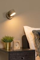 Lucide GIAN - Wandlamp - LED Dimb. - 1x9W 2700K - Taupe - thumbnail