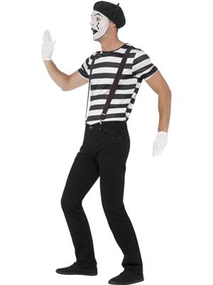 Mime artiest verkleedkostuum - thumbnail