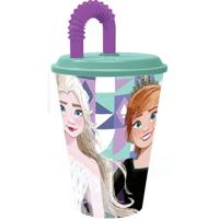 Beker met Rietje Frozen CZ11363 430 ml - thumbnail