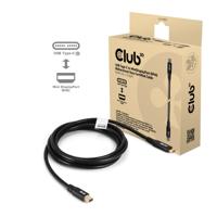 club3D CAC-1561 USB-C-displaykabel 2.00 m Zwart - thumbnail