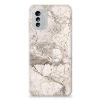 Nokia G60 | TPU | Siliconen hoesje | Marmer Beige - thumbnail
