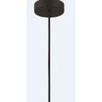 Eglo Glazen hanglampChelvey zwart met smoke glas - 32167 - thumbnail