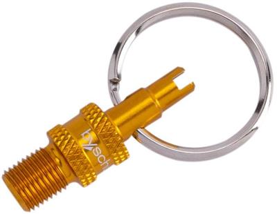 By,schulz ventieladapter "mini tool" valve adapter by.schulz mini tool gold