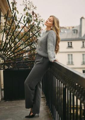 Freebird pantalon Lolani | Grijs Freebird pantalon Lolani | Grijs