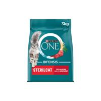 PURINA One Sterilcat Rich in beef - droog kattenvoer - 3kg - thumbnail