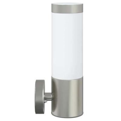 Buiten Wandlamp Zilver 12 x 8,5 x 27 cm