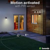 Brendz solar wandlamp juba - thumbnail