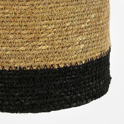 Mica Decorations Jinx Hanglamp - H30 x Ø15 cm - Jute - Zwart