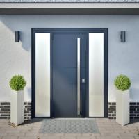 VidaXL Plantenbakken 2 st driehoek 30x26x75 cm roestvrij staal - thumbnail