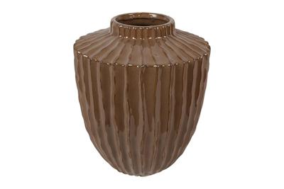 Countryfield vaas duuk s bruin h26cm