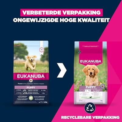 EUKANUBA Puppy L XL Rich in lamb & rice - droog hondenvoer - 12kg
