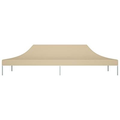 VidaXL Partytentdak 270 g/m² 6x3 m beige - thumbnail
