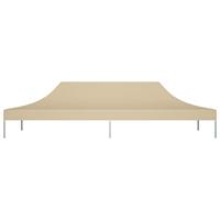 Partytentdak 270 g/m² 6x3 m beige - thumbnail