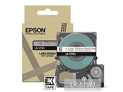 Epson LK-4TWJ Zwart, Transparant Epson LK-4TWJ Zwart, Transparant