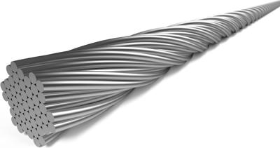 Elvedes remkabel rvs 2250mm 6427rvs-49-box (100 stuks)