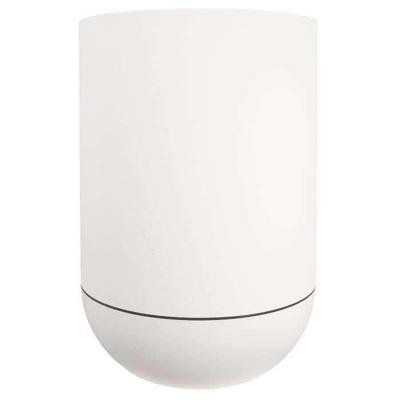 RIVIERA GRANIT TULIP ronde bloembak - Kunststof - Diameter 40 cm - Wit