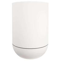 RIVIERA GRANIT TULIP ronde bloembak - Kunststof - Diameter 40 cm - Wit - thumbnail