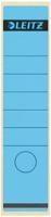 Leitz rugetiketten, zelfklevend, ft 6,1 x 28,5 cm, pak van 10 stuks, blauw - thumbnail