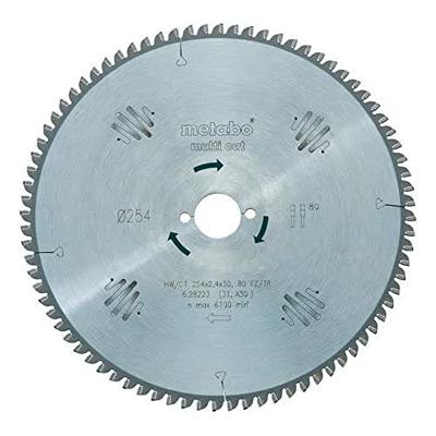 Metabo 628226000 Hardmetalen cirkelzaagblad multi cut HW/CT 315x30 96 FZ/T