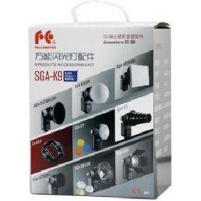 Falcon eyes universele speedlite camera flitser strobist set sga-k9