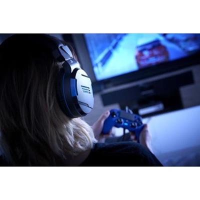 Bigben Interactive PS4OFHEADSETV3 hoofdtelefoon/headset Hoofdband Zwart, Blauw