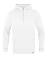 JAKO 6745 Sweater Met Kap Pro Casual - Wit - L - thumbnail