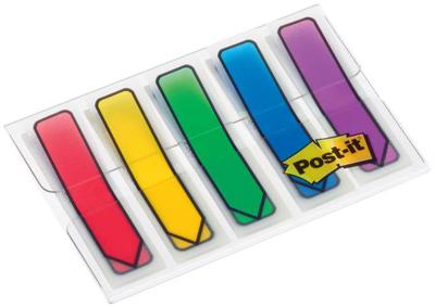Post-it Plakindex 7000038078 Rood, Blauw, Geel, Groen, Lila