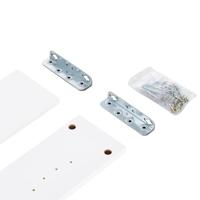 roba Set van 2 universele ombouwzijden voor kinderbed (wit/metaal) - thumbnail