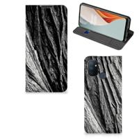 Book Wallet Case OnePlus Nord N100 Boomschors Grijs - thumbnail