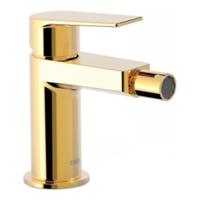 Bidetkraan Tres Project | Opbouw | Mengkraan | 1-hendel | Rond | 24k Goud glans - thumbnail