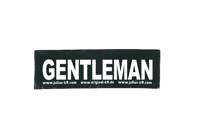 Julius-K9 tekstlabel Gentleman 11 x 3 cm - thumbnail