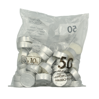 Maxi licht neutraal 10uur zak 50 Stuks